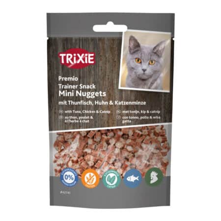 Dropsuri Trixie cu pește și catnip