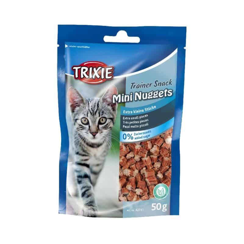 Dropsuri Trixie cu pește, pui și catnip pentru pisici, 50 g