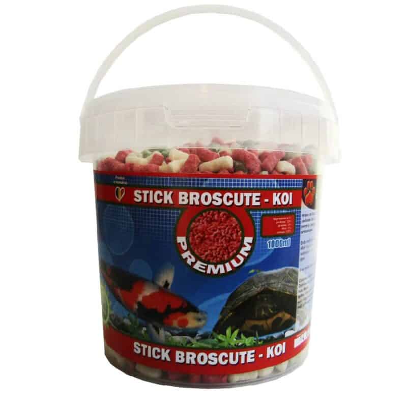 Hrană Exo Koi Sticks pentru broscuțe țestoase, 1000 ml, găletușă