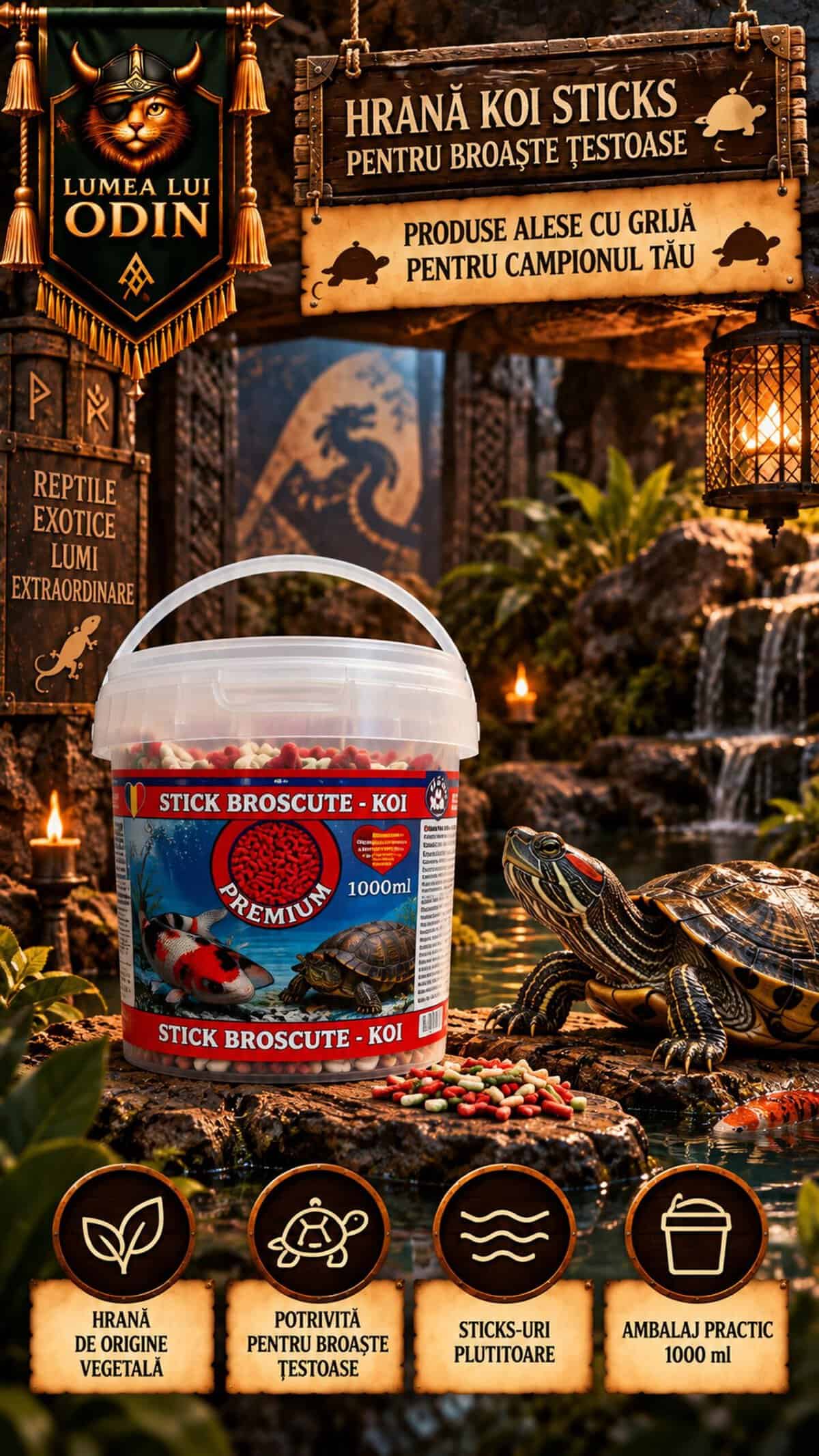 Koi Sticks pentru broscuțe țestoase