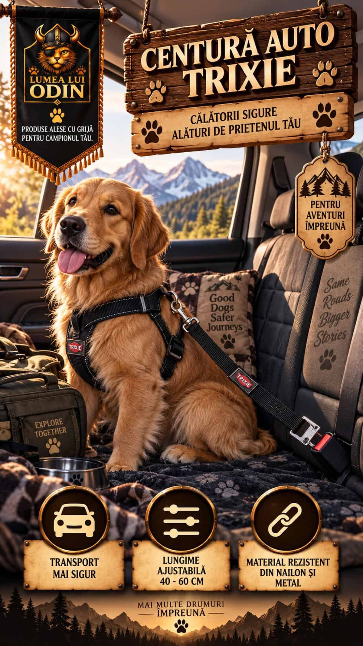 Ham pentru câini transport auto