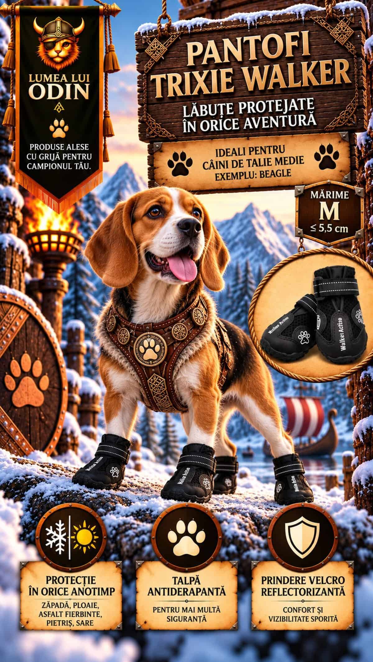 Trixie Walker potrivit pentru Beagle