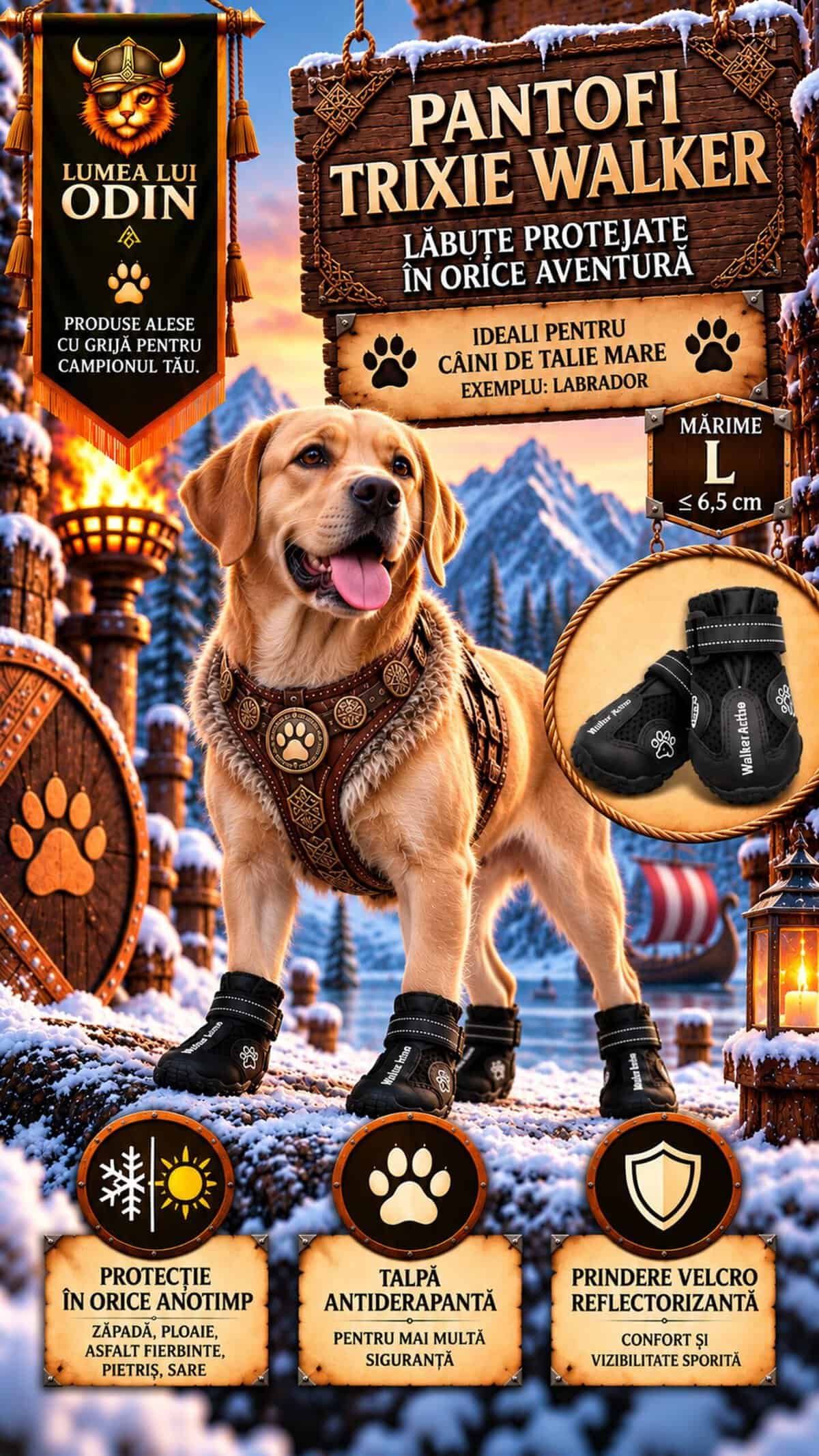 Trixie Walker potriviți pentru un labrador