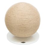 Minge de zgâriat Trixie pe placă de bază din lemn pentru pisici, 29 x 31 cm