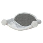 Șezlong/hamac Trixie pentru pisici, 54 x 28 x 33 cm, alb cu gri