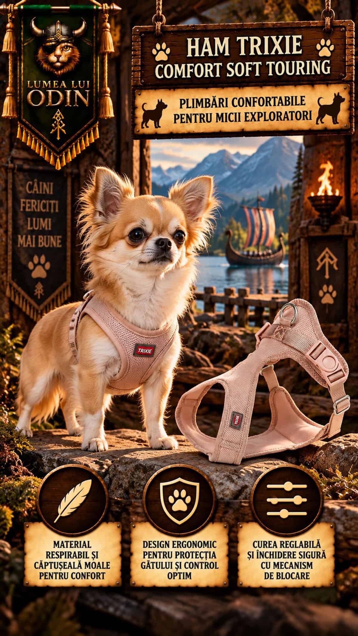 Ham pentru câini Trixie Touring