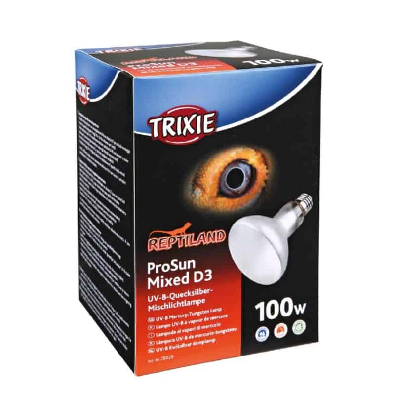 Lampa Trixie UV-B pentru terariu, Mixta ProSun D3 Tungsten, 100 W