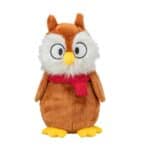 Jucărie pentru câini Trixie Xmas în formă de bufniță din pluș, cu sunet, 33 cm