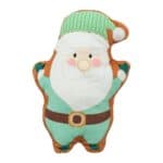 Jucărie pentru câini Trixie Xmas în formă de Moș Crăciun din pluș, 22 cm