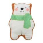 Jucărie pentru câini Trixie Xmas în formă de ursuleț din pluș, 20 cm