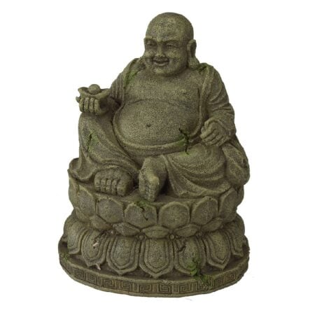 Decor Aqua Della Bayon Buddha pentru acvariu, M: 9.5 x 9.5 x 12.5 cm