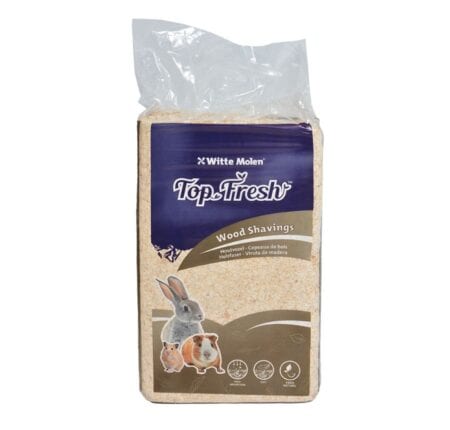 Așternut Witte Molen 4 kg, 100% natural din lemn, pentru rozătoare și iepuri