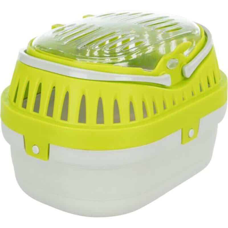 Cușcă de transport Trixie Pico pentru rozătoare, plastic durabil, ventilație optimă, 18x12x13 cm, culori diferite