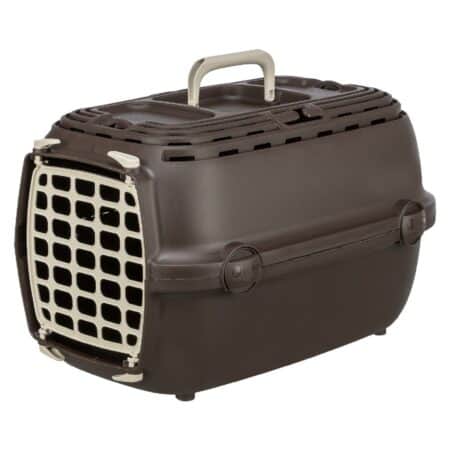 Cușcă de transport Trixie Relax 1 pentru câini și pisici, până la 6 kg, 32 x 30 x 48 cm, maro