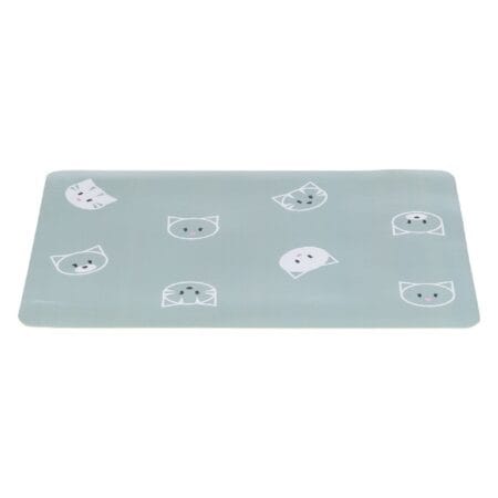 Suport antiderapant Trixie Mimi pentru boluri, pentru pisici, 44 × 28 cm, salvie