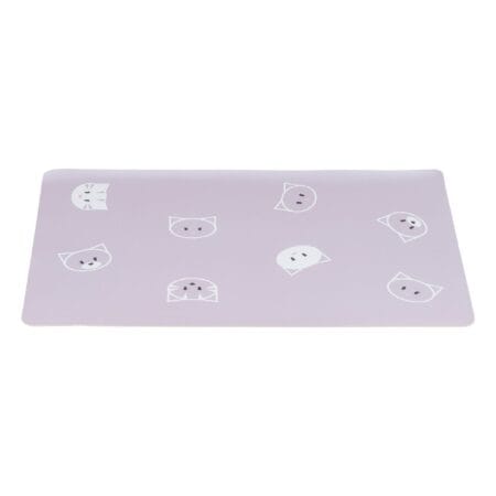 Suport antiderapant Trixie Mimi pentru boluri, pentru pisici, 44 x 28 cm, lila