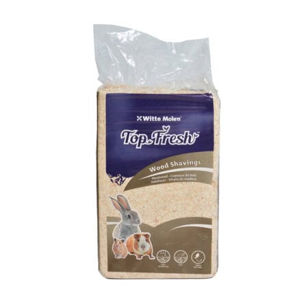 Așternut natural Witte Molen Talas Top Fresh 2.5 kg, absorbant și fără praf, pentru iepuri și rozătoare