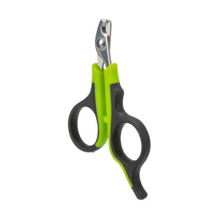 Foarfecă Trixie pentru gheare rozătoare, 8 cm, gri/verde