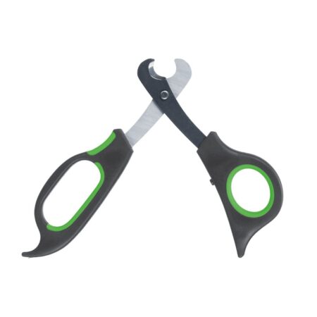 Foarfecă Trixie pentru gheare, 13 cm, gri/verde