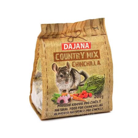 Hrană Dajana Pet Country Mix pentru chinchilla, completă, 500 g