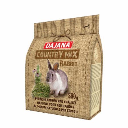 Hrană Dajana Pet Country Mix pentru iepuri, completă, 500 g