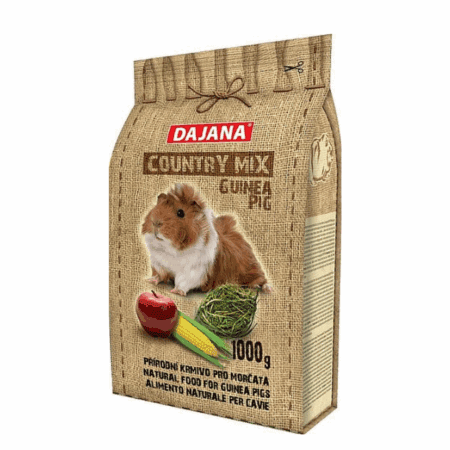 Hrană Dajana Pet Country Mix pentru porcușori de Guineea, completă, 1000 g