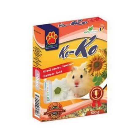 Ko-Ko amestec de grăunțe pentru hamsteri și rozătoare, 500 g