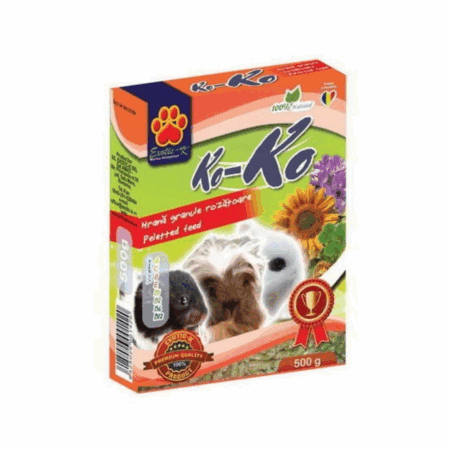 Ko-Ko granule pentru rozătoare și iepuri, 500 g
