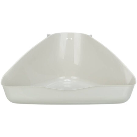 Litiere de colț Trixie pentru iepuri și dihori, plastic, 45 x 21 x 30/30 cm, diverse culori
