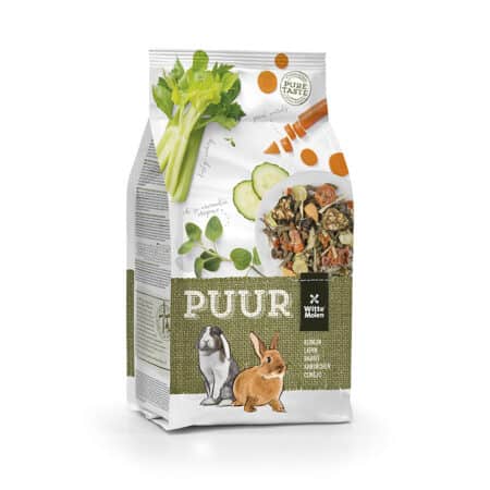 Hrană Witte Molen Puur pentru iepuri, musli gourmet cu legume, 600 g