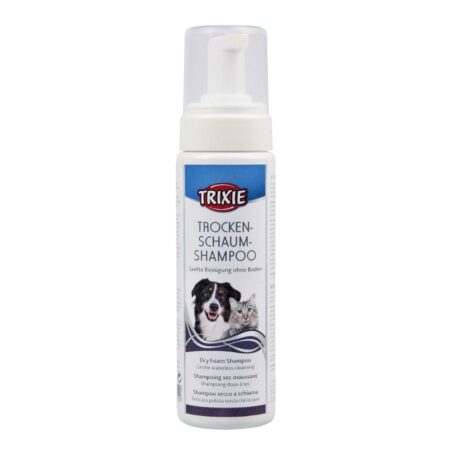Șampon uscat spumă Trixie pentru câini și pisici, 230 ml