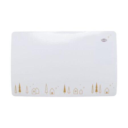 Covoraș Trixie Xmas pentru castroane, plastic, 44 x 28 cm, bej