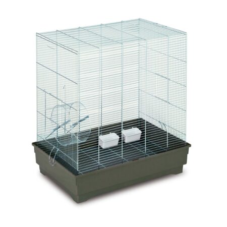 FOP Cușcă Scoiattolo Lux pentru Hamsteri și Degu – Spațioasă, Rezistentă și Ușor de Curățat, 66 x 45 x 76 cm