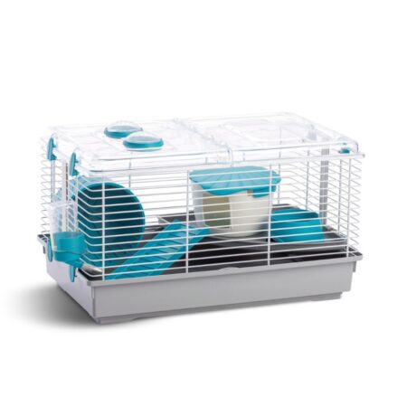 Cușcă pentru rozătoare FOP Lino – 45 x 27 x 26 cm, cu accesorii incluse, plastic rezistent