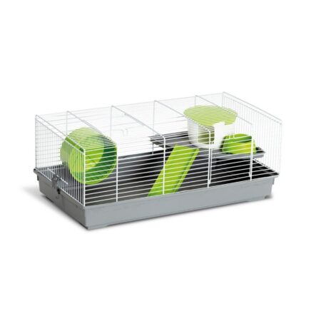 Cușcă pentru rozătoare FOP Duffy – Habitat Spațios cu Accesorii, 58 x 32 x 22 cm, verde sau vișiniu