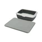 Covoraș colector Trixie Eva în fața litierei, 40 x 55 cm, gri