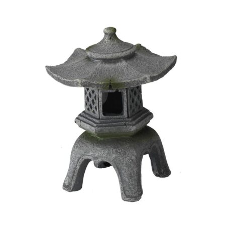 Decor Aqua Della felinar balinez 3 pentru acvariu, 8 x 7.5 x 10.5 cm