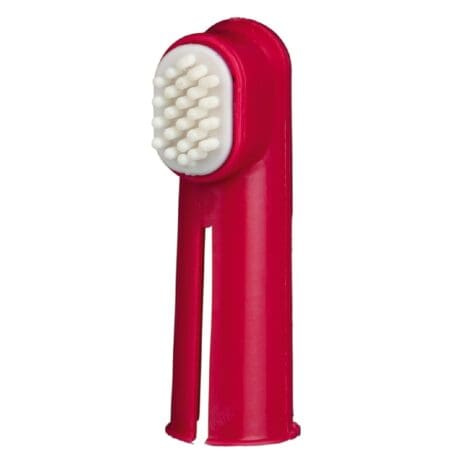 Set 2 x periuțe de dinți tip degetar Trixie pentru câini și pisici, 6 cm