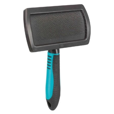 Perie Trixie țesală, soft, pentru animale, din plastic, 12 x 20 cm