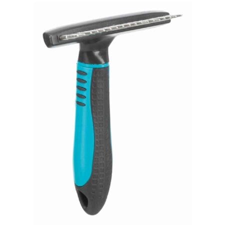 Pieptene/Descâlcitor Trixie pentru blană lungă la animale, 10 x 15 cm