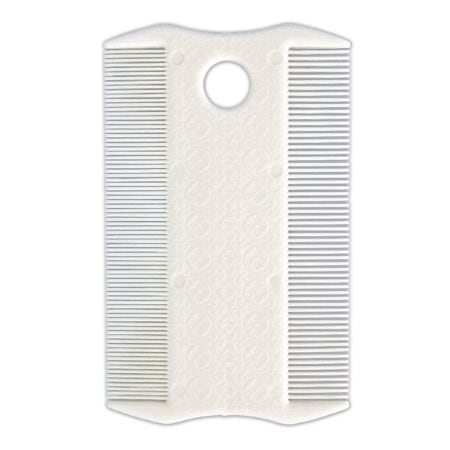 Pieptene dublu Trixie pentru îndepărtarea puricilor/prafului, 9 cm