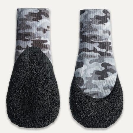 Șosete Goo-eez Lites pentru câini, L, camuflaj/negru, set x 4 buc