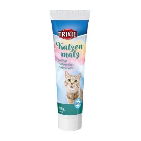 Pastă Trixie cu malț pentru pisici, 100 g