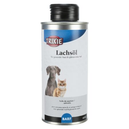 Ulei de somon Trixie pentru câini și pisici, 250 ml