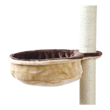 Coș Trixie pentru ansamblu de joacă pisici, 38 cm, până la 4.5 kg, bej/maro