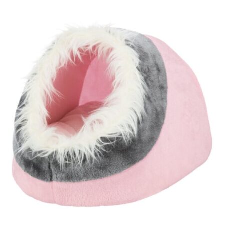 Culcuș Trixie Minou Soft pentru pisici și câini, din pluș, 35 x 26 x 41 cm, roz