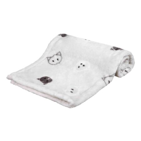 Pătură Trixie Mimi pentru pisici și câini, 70 x 50 cm, gri deschis