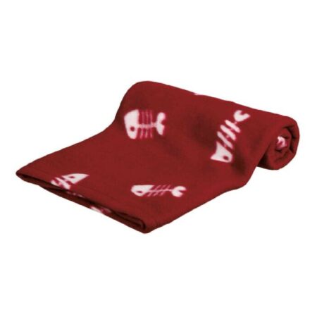 Pătură Trixie Beany pentru pisici și câini, 100 x 70 cm, bordo