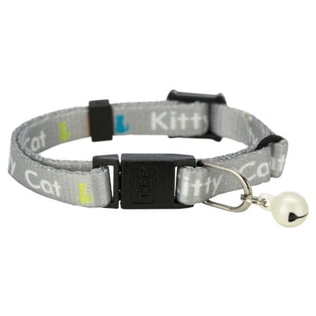 Zgardă Trixie pentru pisici junior, cu clopoțel, diverse culori