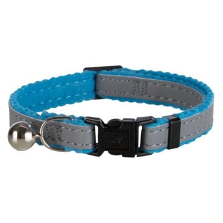 Zgardă Trixie Safer Life pentru pisici, reflectorizantă, cu clopoțel, diverse culori